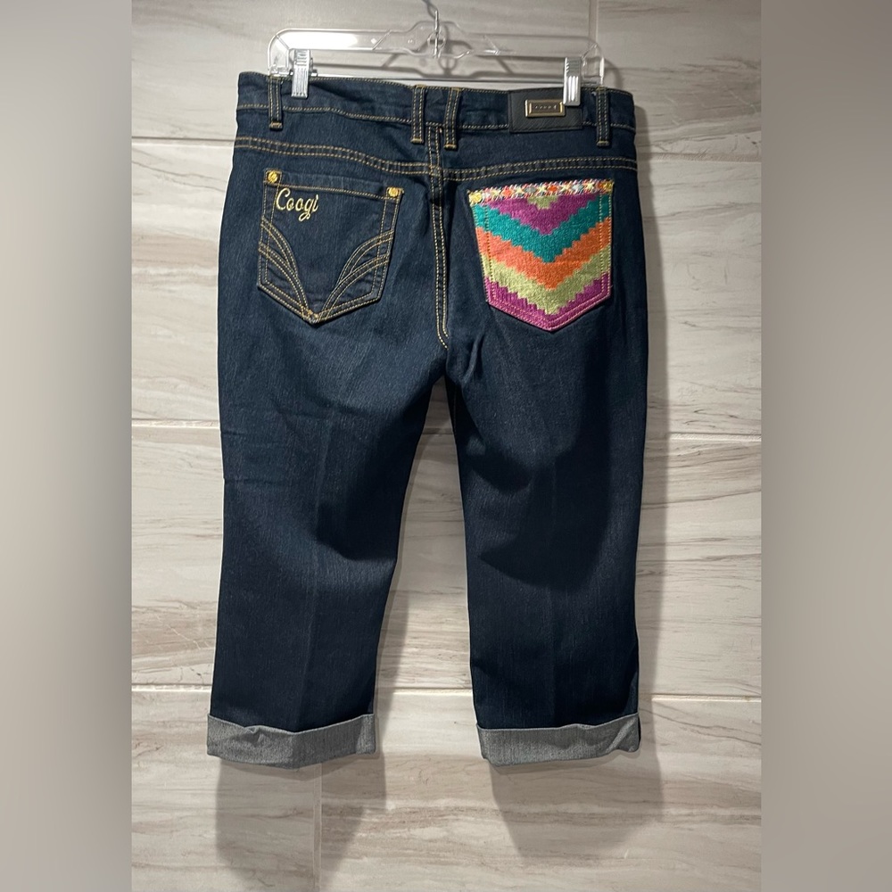 Women’s Coogi Jean Capris Size 13/14 - Picture 2 of 14
